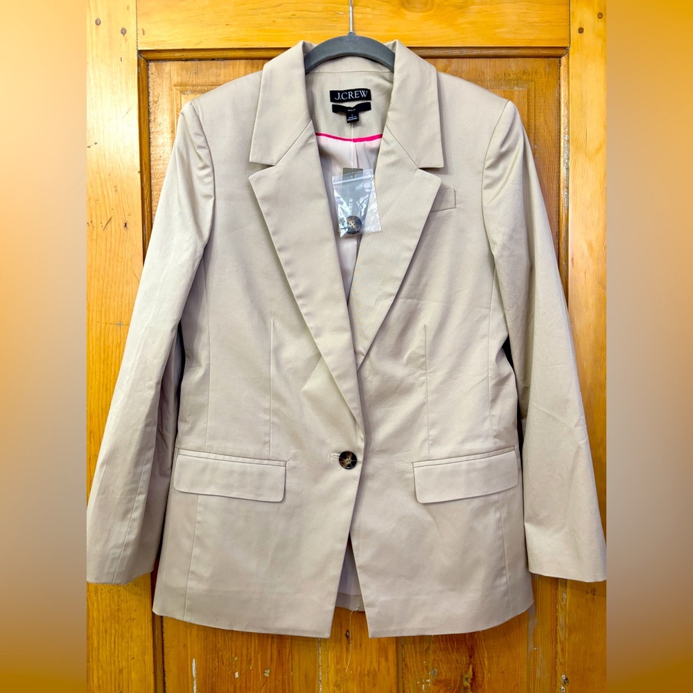 J. Crew Women's Willa Tan Blazer 2. NWT